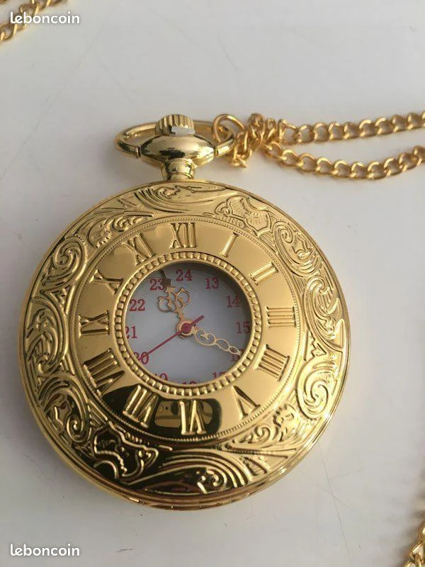Relógio de bolso dourado – photo 4